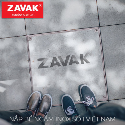 Nắp bể ngầm Zavak Inox 304. MHO 600x600