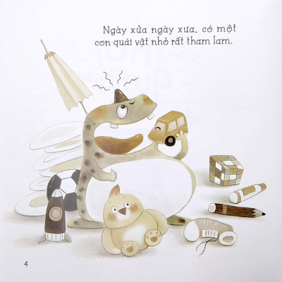 Sách Dạy Con Thói Quen Tốt - Không Tham Lam