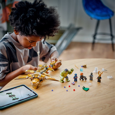 LEGO SUPERHEROES 76290 Đồ Chơi Lắp Ráp Cuộc Chiến: Avengers Và Quái Vật Leviathan (347 chi tiết)