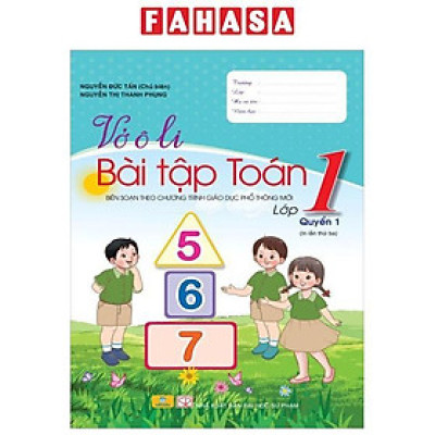 Sách - Vở Ô Li Bài Tập Toán 1 - Quyển 1