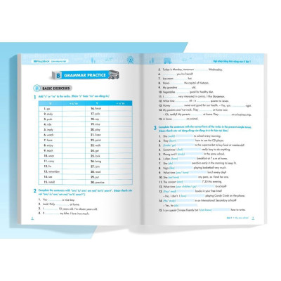 Sách - Ngữ Pháp Tiếng Anh Nâng Cao Lớp 6 - Tập 1- Megabook