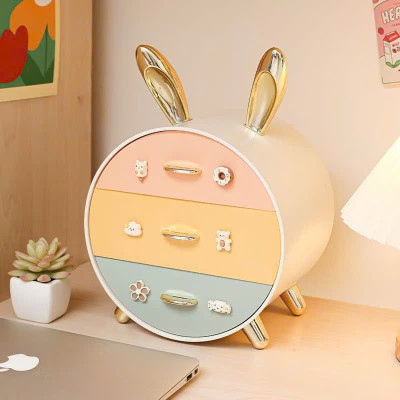 Kệ Đựng Mỹ Phẩm Để Bàn – Tủ Trang Điểm Mini – Hộp Lưu Trữ Nước Hoa & Đồ Make Up - HÀNG CHÍNH HÃNG MINIIN
