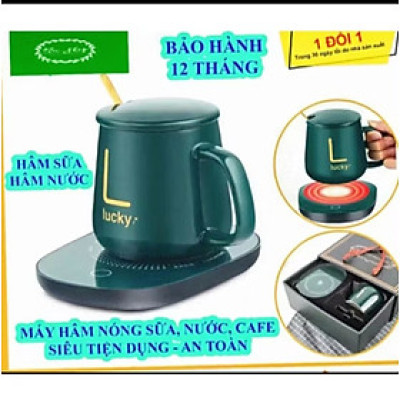 BỘ ĐẾ CỐC HÂM LÀM NÓNG NƯỚC GIỮ NHIỆT BẰNG XỨ GỐM CỰC ĐẸP