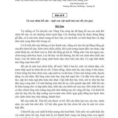 Tuyển Chọn Những Bài Văn Miêu Tả 4