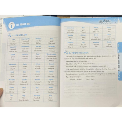 Sách - Global Success - Bài Tập Tiếng Anh Lớp 5 Tập 1 - Có Đáp Án - Minh Thắng