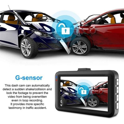 Camera Hành Trình Wdr 3.0 Inch Full Hd 1080P Siêu Nét Cho Các Dòng Ô Tô