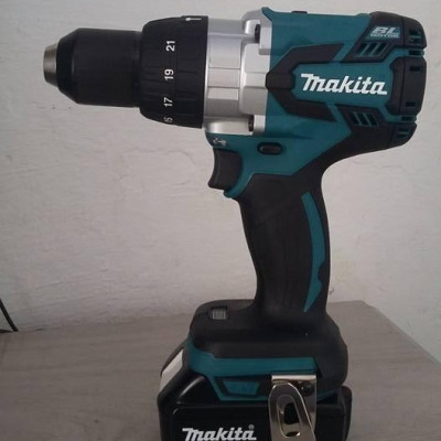 MÁY KHOAN BÚA VẶN VÍT DÙNG PIN (BL)(18V) MAKITA DHP481RTE (2 PIN 18V 5.0 AH, SẠC NHANH, THÙNG MAKPAC) - HÀNG CHÍNH HÃNG