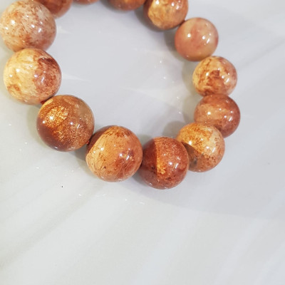 Vòng Tay Nam San Hô Hóa Thạch Mới size vòng 16mm 13 hạt đúng cung sanh tốt Màu Đỏ Hoa Đẹp Sang đỏ dãy núi tự nhiên Vòng hàng hiếm bóng nam đeo đẹp may mắn sang tay lắm ạ