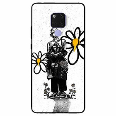 Ốp lưng in cho Huawei Mate 20  Mẫu Chàng Trai Hoa Cúc