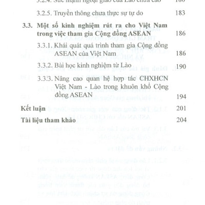 Quá Trình Tham Gia Cộng Đồng Asean Của Cộng Hòa Dân Chủ Nhân Dân Lào