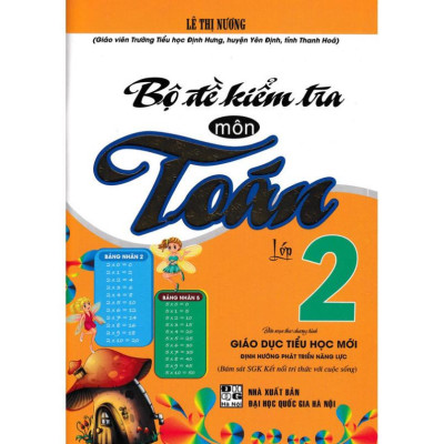 Sách - Combo Bộ Đề Kiểm Tra Môn Toán + Tiếng Việt Lớp 2 (Bám Sát SGK Kết Nối Tri Thức Với Cuộc Sống - Bộ 2 Cuốn) (HA-MK)