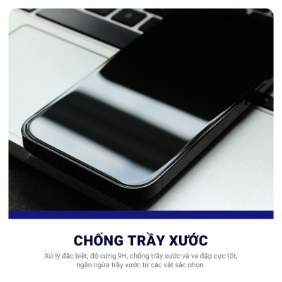 Kính cường lực khung tự dán cho iPhone 16 / 16 Plus / 16 Pro / 16 Pro Max hiệu WIWU SQ-008 Easy install - Viền siêu mỏng 0.33mm, chống mẻ cạnh, Phủ nano siêu mượt - Hàng nhập khẩu