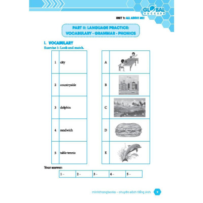 Sách - Global Success - Em Học Giỏi Tiếng Anh Lớp 5 - Tập 1 - Có Đáp Án - Minh Thắng