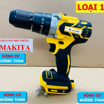 Thân máy khoan 13mm, không chổi than, 100% lõi đồng