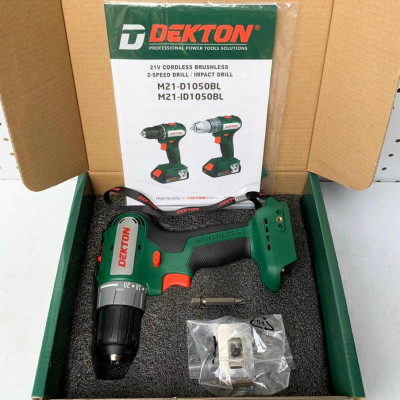 MÁY KHOAN SỬ DỤNG PIN 21V DEKTON M21-ID1050BL - HÀNG CHÍNH HÃNG