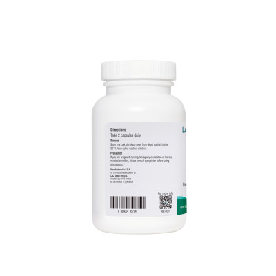 VIÊN UỐNG HỖ TRỢ GIẤC NGỦ CHIẾT XUẤT RỄ SÂM ẤN ĐỘ LAC ASHWAGANDHA ROOT 500MG (60 VIÊN)