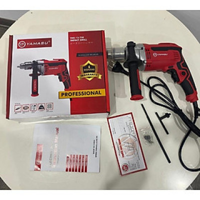 MÁY KHOAN BẮT VÍT BÚA ĐỘNG LỰC   750W 13MM  YMS 13-750  YAMASU - HÀNG CHÍNH HÃNG