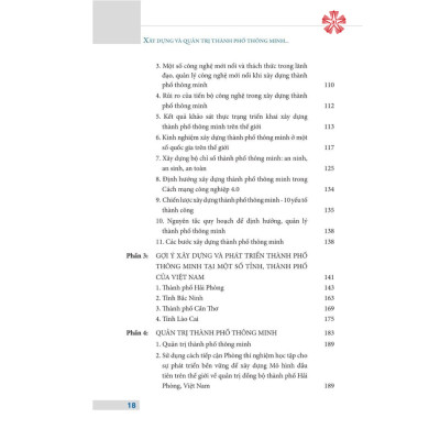 Xây dựng và quản trị Thành phố thông minh bảo đảm các chỉ số an sinh, an toàn trong cách mạng công nghệ 4.0