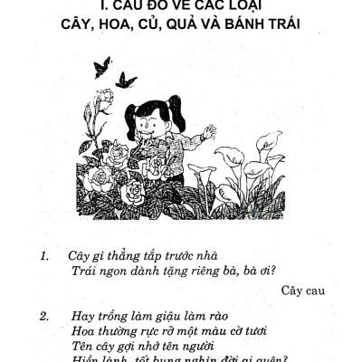 Câu Đố Tuổi Thơ