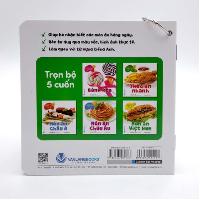 Bách Khoa Toàn Thư Cho Bé - Món Ăn (Bộ 5 cuốn)