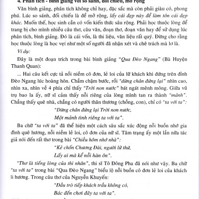 Phân tích Bình giảng Thơ văn lớp 9 (Tái bản 2024) - Dùng chung cho các bộ SGK