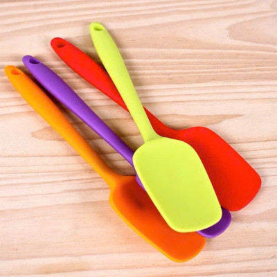 Phới Silicon Dẹt 21cm và 28cm Trộn Bột, Nấu Ăn Chịu Nhiệt Độ Cao - HÀNG CHÍNH HÃNG MINIIN