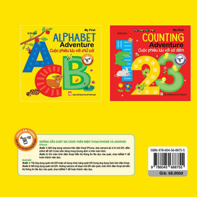 Cuộc phiêu lưu với chữ cái - My First Alphabet Adventure cho bé học tiếng anh
