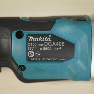 MÁY MÀI GÓC DÙNG PIN 100 MM 18V (01 SẠC NHANH ,02 PIN 18V/ 5.0AH) MAKITA DGA408RTJ1- HÀNG CHÍNH HÃNG