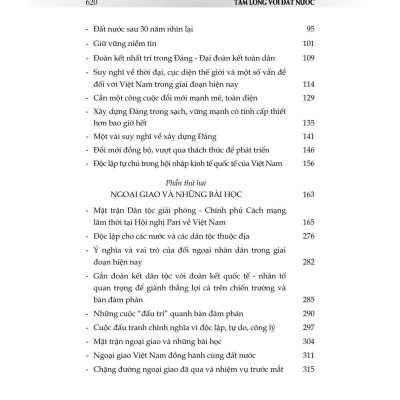 Tấm lòng với Đất nước (xuất bản lần thứ hai) 