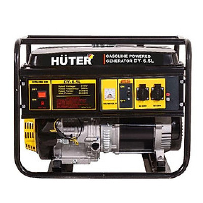 MÁY PHÁT ĐIỆN CHẠY XĂNG 5000W HUTER DY-V6.5L (64/1/87) - HÀNG CHÍNH HÃNG