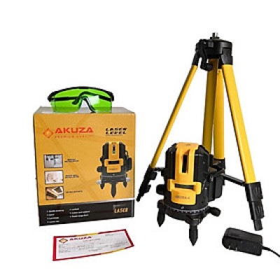 MÁY CÂN BẰNG LASER 5 TIA XANH AKUZA V - HÀNG CHÍNH HÃNG