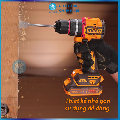 Máy khoan pin 20V ba chức năng Ingco CIDLI20558