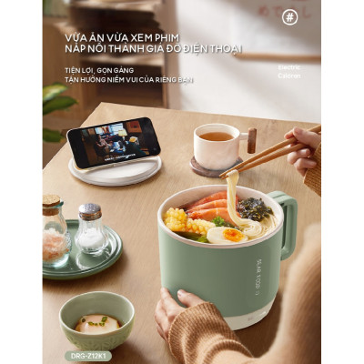 Nồi lẩu điện BEAR 1.2L công suất 500W DRG-Z12K1 (MC-4H12J)
