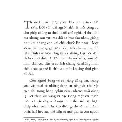 Pre-Order - Sự Tiến Hóa Của Tiền Tệ