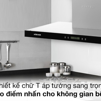 Máy hút mùi Kocher K-225C (90CM) - Hàng Chính Hãng
