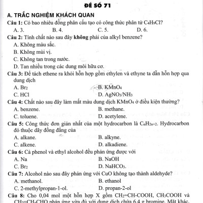 Tuyển Tập Đề Kiểm Tra Môn Hóa Học 11 (Dùng Chung Cho Các Bộ SGK Hiện Hành) 	_HA