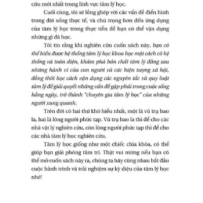 Tâm Lý Học Thật Kỳ Diệu