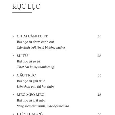 Muông Thú Dạy Ta Bài Học Cuộc Sống