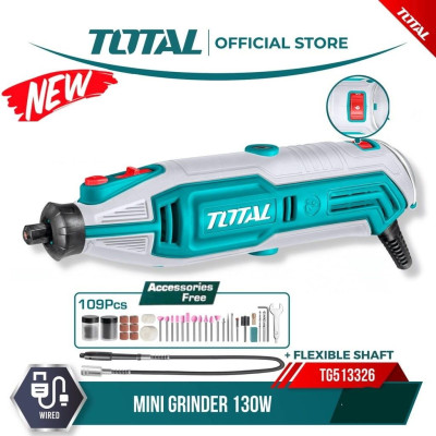 MÁY MÀI KHUÔN MINI 130W TOTAL TG513326 - HÀNG CHÍNH HÃNG