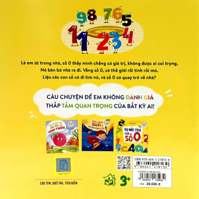 Chuyện Ly Kỳ Về Hình Khối, Màu Sắc, Số Đếm - Vụ Mất Tích Của Số 0
