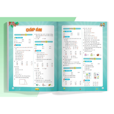 Sách - Phiếu Ôn Hè Toán Lớp 1 - Megabook