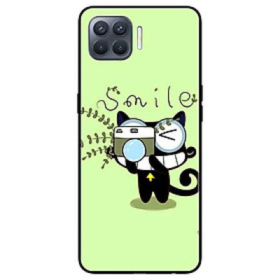 Ốp lưng dành cho Oppo A53 - A93 / F17 Pro - A31 - A8 2019 mẫu Mèo Xanh Chụp Ảnh