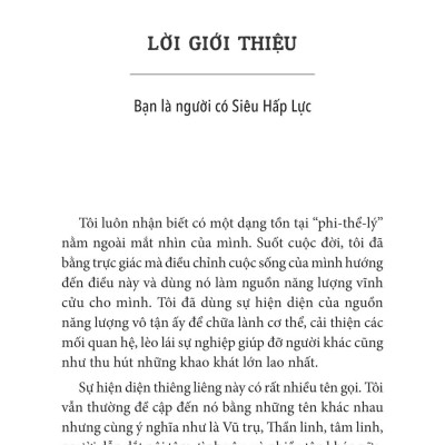 Siêu Hấp Lực - Bí Quyết Thu Hút Bất Cứ Thứ Gì Bạn Muốn