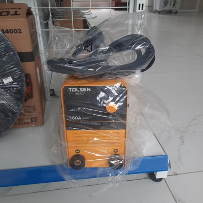 MÁY MÁY HÀN QUE ĐIỆN TỬ 4.0mm, 160A TOLSEN 44002 - HÀNG CHÍNH HÃNG