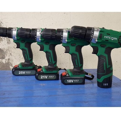 MÁY KHOAN PIN 14.4V HT8612 HTCOM (2 PIN + 1 SẠC) - HÀNG CHÍNH HÃNG