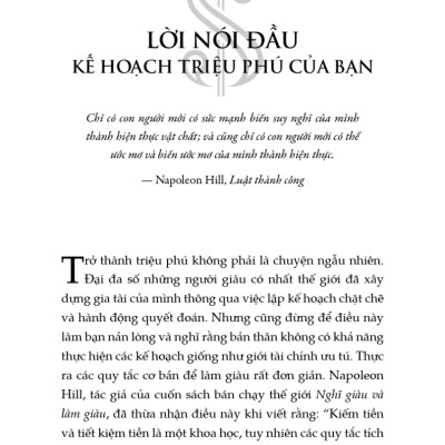 Tư Duy Triệu Phú - Ý Thức Về Tiền Và Biến Khát Vọng Thành Sự Giàu Sang - TV