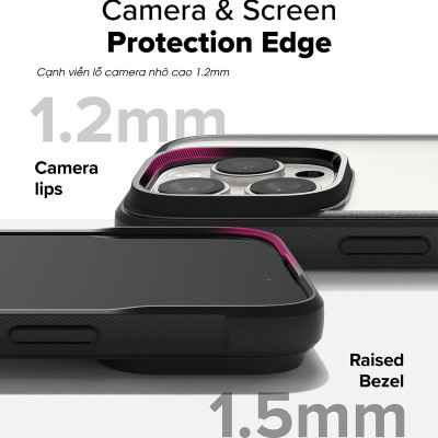 Ốp lưng dành cho iPhone 16 Pro Max / 16 Pro RINGKE Fusion Bold - Hàng Chính Hãng