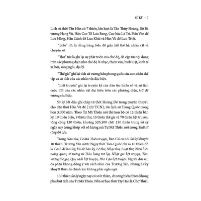Sách - Sử Ký Bản Kỷ - Tư Mã Thiên - Khang Việt Book