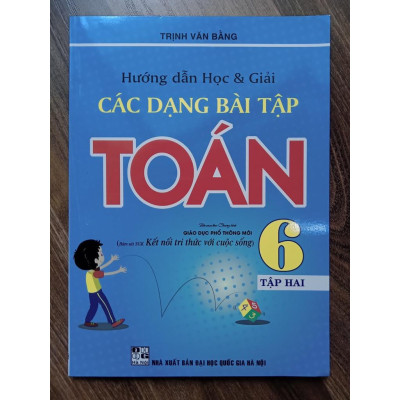 Sách - Hướng dẫn học và giải các dạng bài tập Toán 6 Tập 2