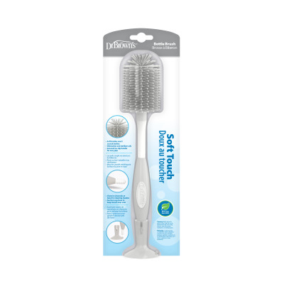 [ AC141 ] Cọ rửa bình sữa cổ thường và cổ rộng, chất liệu silicone - Dr.Brown